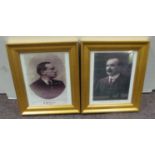 Pair of Gilt Framed Lafayette Prints of James Connolly and P.H. Pearse