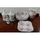 6 Piece Old Foley Chinese Rose Set by James Kent