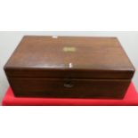 Mahogany Writing Box