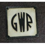 Cast Iron Great Western Railway Sign