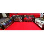 Lot of 4x Burago Model Cars