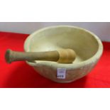 Large Mortar & Pestle