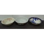 Lot of 3x Porcelain Basins