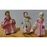 Babie, Boo Peep, Tinkle bell Royal Doulton Lady Figures