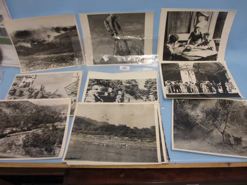 Quantity of various World War II photographs including Indian and British official images etc - Image 3 of 3