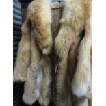 Ladies pale fox fur jacket