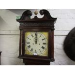 Early 19th Century mahogany longcase clock,