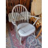 Ercol rocking chair in light ash colour (a/f)