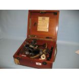 H. Hughes and Son Ltd, London, mid 20th Century sextant, No.