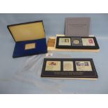 Queen's Jubilee First Day cover and silver stamp ingot,