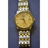 Gentleman's 18ct gold cased Omega automatic chronometer wristwatch,