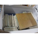 Box containing a large quantity of various 20th Century postcards including an album of postcards