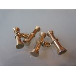 Pair of 9ct gold cufflinks