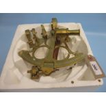 Reproduction brass sextant