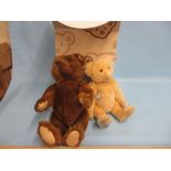 Steiff box containing two modern bears with original labels