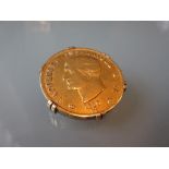 1810 Milan Napoleon forty lire gold coin,