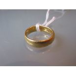 22ct Gold wedding band