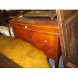 Aeolian Vocalion satinwood cased floor standing wind-up gramophone (for restoration)