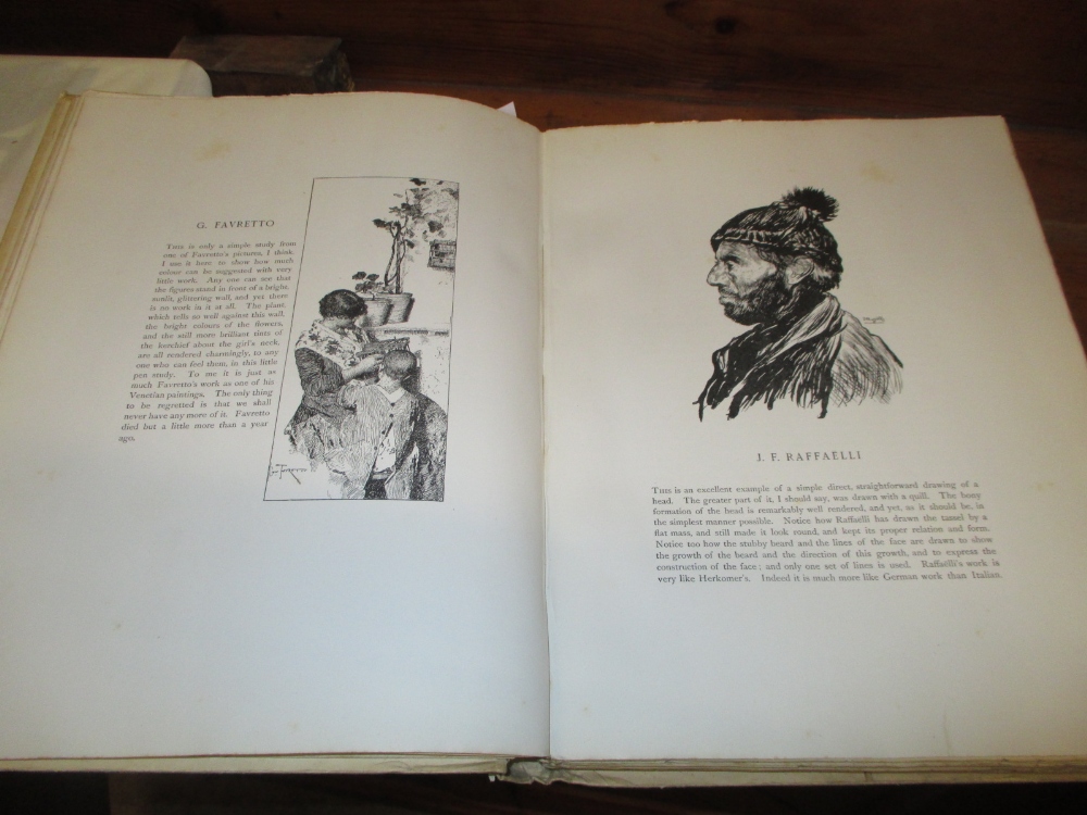 Joseph Pennell, ' Pen Drawing and Pen Draughtsman ', their work etc, published by Macmillan and Co. - Image 2 of 2