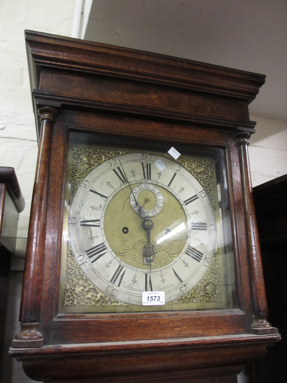 18th Century oak longcase clock, - Image 2 of 8