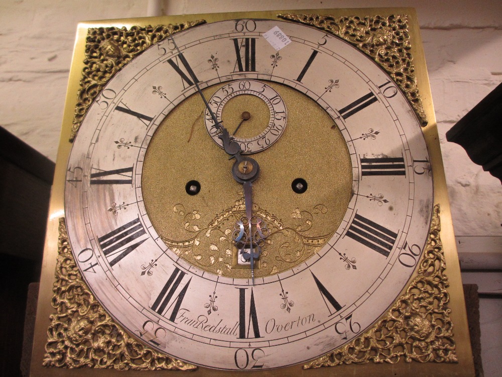 18th Century oak longcase clock, - Image 8 of 8