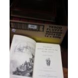 Collection of various exploration books including reprints by Time Life