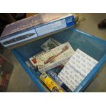 Quantity of model construction kits including Airfix and Trumpeter