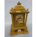 19th Century French ormolu and porcelain mantel clock,