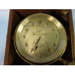 Thomas Mercer, eight day marine chronometer,