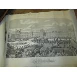Supplement to the Illustrated London News, ' The Tuileries, Paris, 1859 ', unframed, 21ins x 31ins,