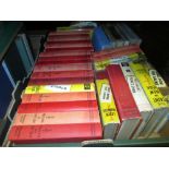 Collection of approximately thirty volumes,