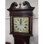Early 19th Century mahogany longcase clock,