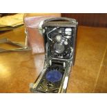 Ross leather cased plate camera