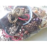 Quantity of various costume jewellery