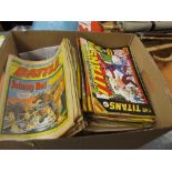 Collection of various comics including:' Marvel ', ' Incredible Hulk ' and 'Fury ', 1976 - '77,