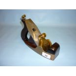 Norris of London jack plane with hardwood grip and toe,