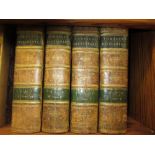 Four volumes ' Dictionary of the English Language ' by Samuel Johnson L.L.D.