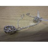 Links of London silver bracelet with stylised drops