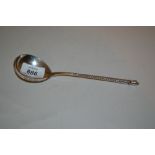 19th Century Russian silver spoon,