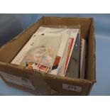 Collection of Chinese and Japanese stamps including pages of First Day covers and loose