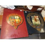 Two railway crests on board,