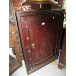 Victorian hanging corner cabinet