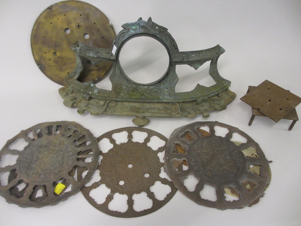 Quantity of miscellaneous clock and watch parts,