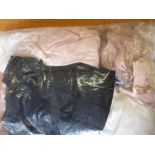 Quantity of vintage silk and other underwear to include: negligee,