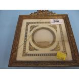 French gilt brass mounted photograph frame