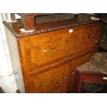 Mid 20th Century walnut cocktail cabinet