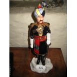 Michael Sutty, Limited Edition porcelain figure ' Probyn's Horse Officer ', No. 175 of 250, 11.