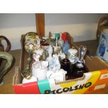 Collection of sixteen various bells including Lladro, Capo di Monte, Wedgwood, Ainsley etc.