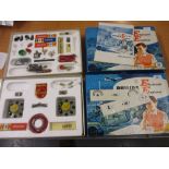 Two boxed Philips electronic engineer kits,