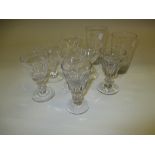 Quantity of 19th and 20th Century drinking glasses